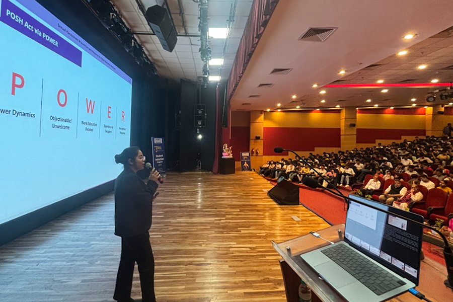 SafeCampus ICDS Dehradun session — participants during the workplace safety and POSH compliance workshop